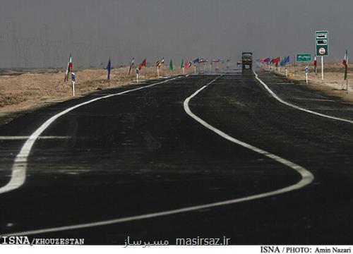 چهارخطه شدن ۹ کیلومتر از محور خرمشهر - اهواز تا اربعین سال جاری